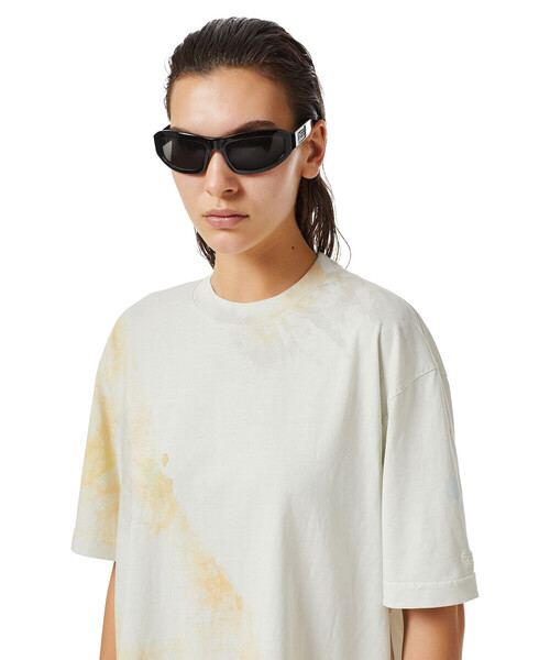 DIESEL（ディーゼル）の「ユニセックス 半袖 Tシャツ トップス オーバーサイズ（Tシャツ/カットソー・レディース・ホワイト・MEDIUM/SMALL/X-SMALL）」の4枚目の写真