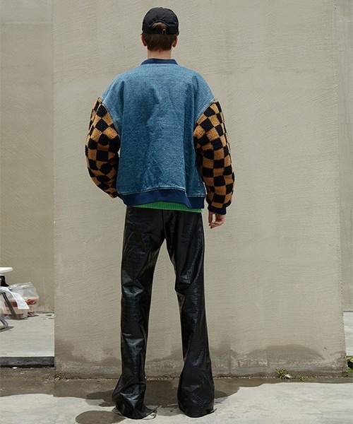 MIXSEVEN(ミックスセブン)の「ボアスリーブデニムジャケット MX21AW11【MIX SEVEN】(デニムジャケット・メンズ・インディゴブルー・S/M/L)」の12枚目の写真