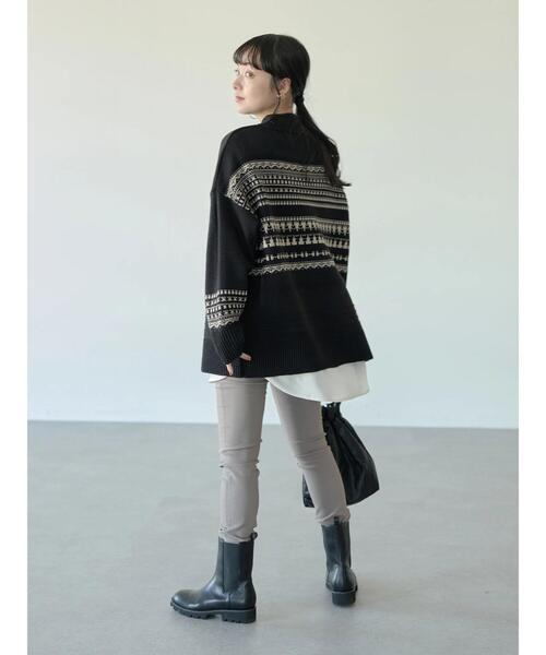 earth music&ecology(アースミュージックアンドエコロジー)の「とろみバンドカラーシャツチュニック*(シャツ/ブラウス・レディース・オフホワイト/マスタード/ホワイト系その他2・FREE)」の11枚目の写真