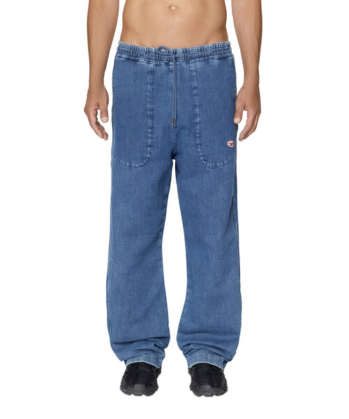 DIESEL（ディーゼル）の「DIESEL  メンズ  トラックデニム ジョグファブリック サステナブル（デニムパンツ・メンズ・インディゴブルー・MEDIUM/LARGE/SMALL/X-LARGE/X-SMALL/XX-LARGE）」の14枚目の写真