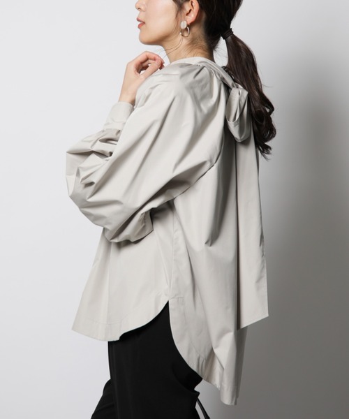 INTERPLANET（インタープラネット）の「【ａｎａｎａ】ボリューム袖ＢＩＧリボンミディ丈ブラウス（シャツ/ブラウス・レディース・ベージュ/オフホワイト・FREE）」の7枚目の写真