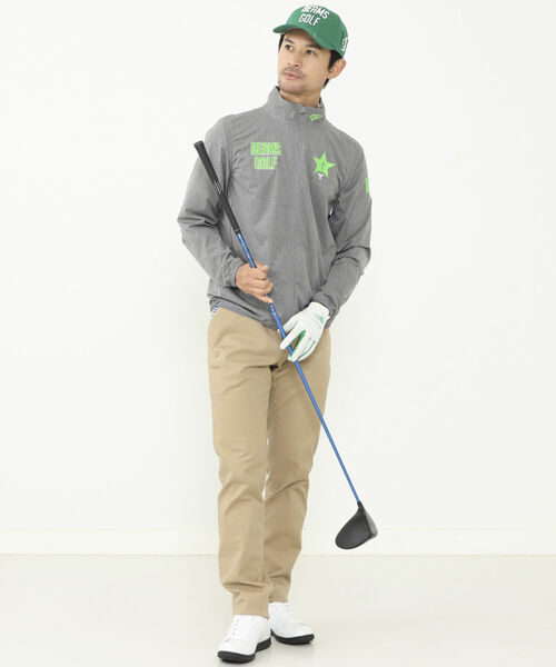 MEN＞BEAMS GOLF ORANGE LABEL / スターフラッグロゴ ツアー エア