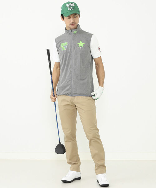 MEN＞BEAMS GOLF ORANGE LABEL / スターフラッグロゴ ツアー エア