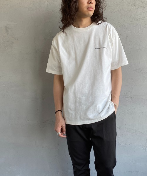 Manhattan Portage（マンハッタンポーテージ）の「[MANHATTAN PORTAGE/マンハッタンポーテージ] 別注 ブランドロゴ バックプリントTシャツ（Tシャツ/カットソー・レディース・ホワイト/ブラック/レッド・S/M/L/XL）」の15枚目の写真