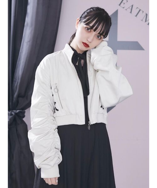 EATME（イートミー）の「レースアップブルゾン（ブルゾン）」 - WEAR