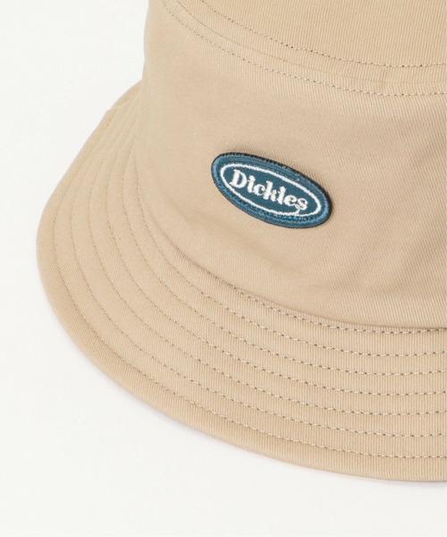 Dickies（ディッキーズ）の「Dickies ディッキーズ ワッペンバケットハット（ハット・メンズ・ブラック/ベージュ・FREE）」の10枚目の写真