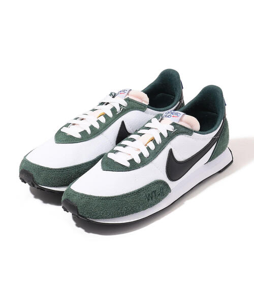 NIKE（ナイキ）の「NIKE WAFFLE TRAINER2 スニーカー（スニーカー・メンズ・ホワイト/グリーン系その他2・8/10/9）」の2枚目の写真