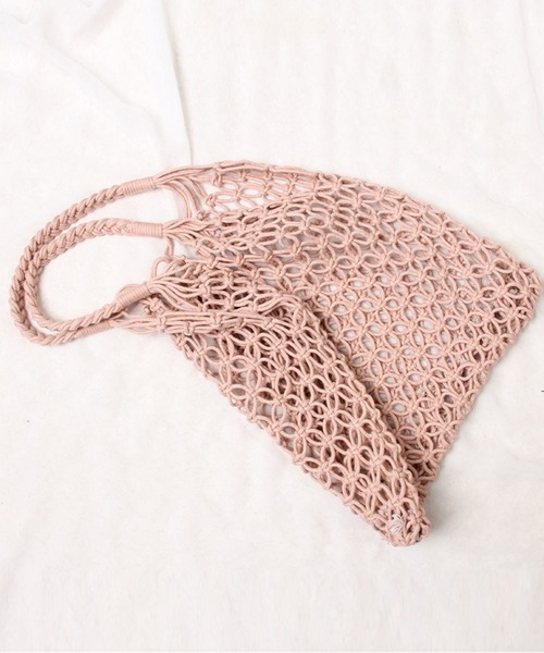 SETUP7(セットアップセブン)の「【SETUP7】イージーブレード手提げバッグ SCCH70(ハンドバッグ・レディース・ベージュ/ピンク/イエロー/オレンジ/ブラック/グレー/カーキ・FREE)」の6枚目の写真