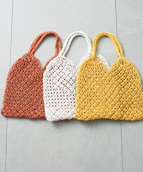 SETUP7(セットアップセブン)の「【SETUP7】イージーブレード手提げバッグ SCCH70(ハンドバッグ・レディース・ベージュ/ピンク/イエロー/オレンジ/ブラック/グレー/カーキ・FREE)」の9枚目の写真