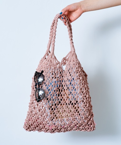 SETUP7(セットアップセブン)の「【SETUP7】イージーブレード手提げバッグ SCCH70(ハンドバッグ・レディース・ベージュ/ピンク/イエロー/オレンジ/ブラック/グレー/カーキ・FREE)」の16枚目の写真