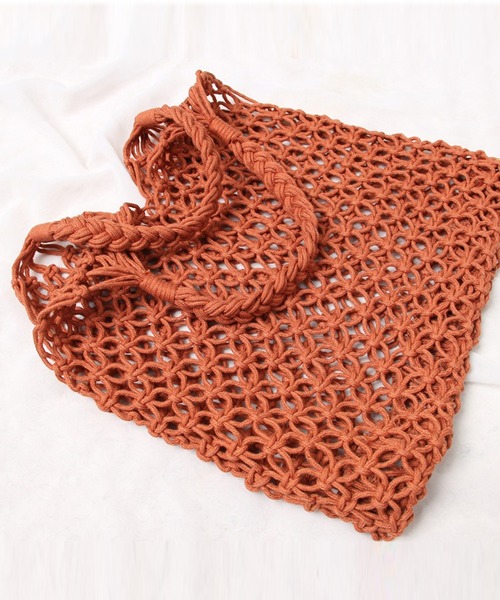 SETUP7(セットアップセブン)の「【SETUP7】イージーブレード手提げバッグ SCCH70(ハンドバッグ・レディース・ベージュ/ピンク/イエロー/オレンジ/ブラック/グレー/カーキ・FREE)」の12枚目の写真