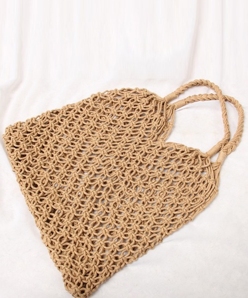 SETUP7(セットアップセブン)の「【SETUP7】イージーブレード手提げバッグ SCCH70(ハンドバッグ・レディース・ベージュ/ピンク/イエロー/オレンジ/ブラック/グレー/カーキ・FREE)」の13枚目の写真