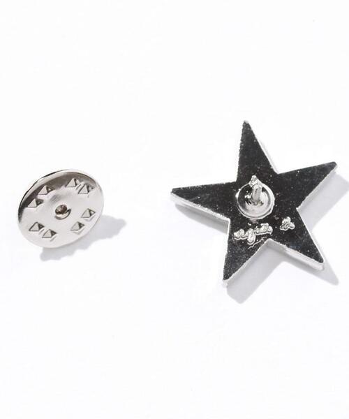 agnes b.（アニエスベー）の「GI43 PIN エトワールピンバッジ（ブローチ/コサージュ・レディース・シルバー・FREE）」の2枚目の写真