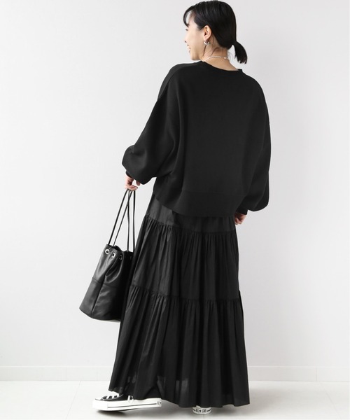 JOURNAL STANDARD relume（ジャーナルスタンダード　レリューム）の「《追加》カレッジスウェットNo.67（スウェット・レディース・ブラック/ベージュ/ホワイト・FREE）」の7枚目の写真