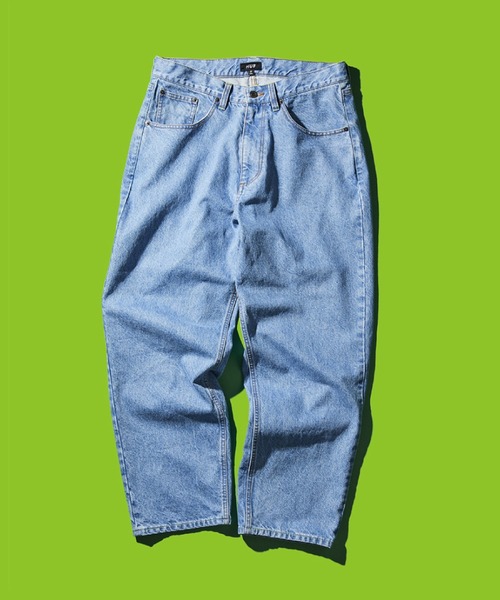 【HUF / ハフ】デニムパンツ　ワイド HUF（ハフ）の「CLASSIC DENIM PANT / HUF デニムパンツ ワイド