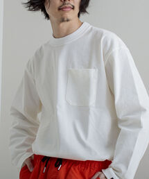 GLOSTER | 【GLOSTER/グロスター】タックリブ度詰めロングスリーブTシャツ(Tシャツ/カットソー)