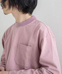 GLOSTER | 【GLOSTER/グロスター】タックリブ度詰めロングスリーブTシャツ(Tシャツ/カットソー)