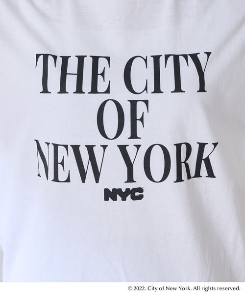 GOOD ROCK SPEED（グッドロックスピード）の「NYC Tee（Tシャツ/カットソー・レディース・ホワイト/ネイビー/ピンク・FREE）」の12枚目の写真