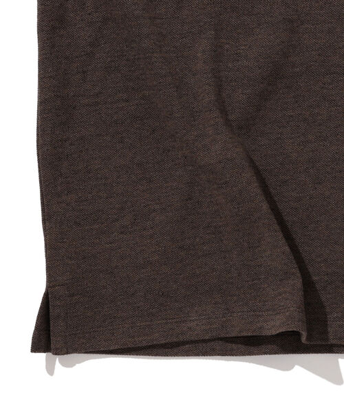 BEAMS(ビームス)の「BEAMS / ルーズフィット カノコ ポロシャツ(ポロシャツ・メンズ・オリーブ/ライトブラウン・SMALL/MEDIUM/LARGE/X-LARGE)」の6枚目の写真