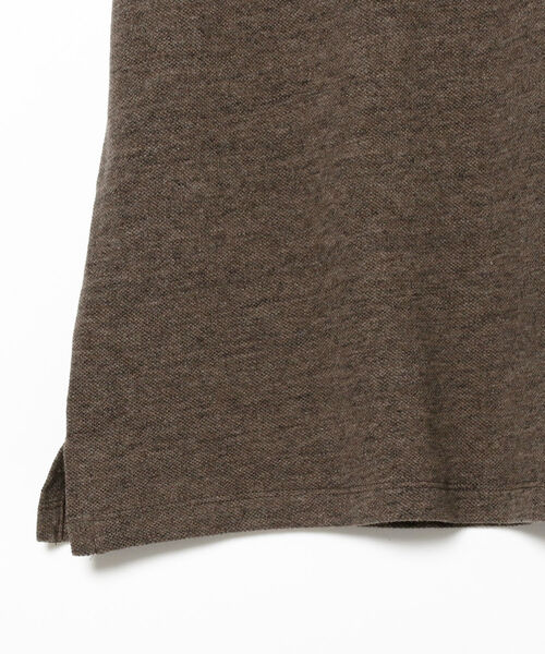 BEAMS(ビームス)の「BEAMS / ルーズフィット カノコ ポロシャツ(ポロシャツ・メンズ・オリーブ/ライトブラウン・SMALL/MEDIUM/LARGE/X-LARGE)」の20枚目の写真