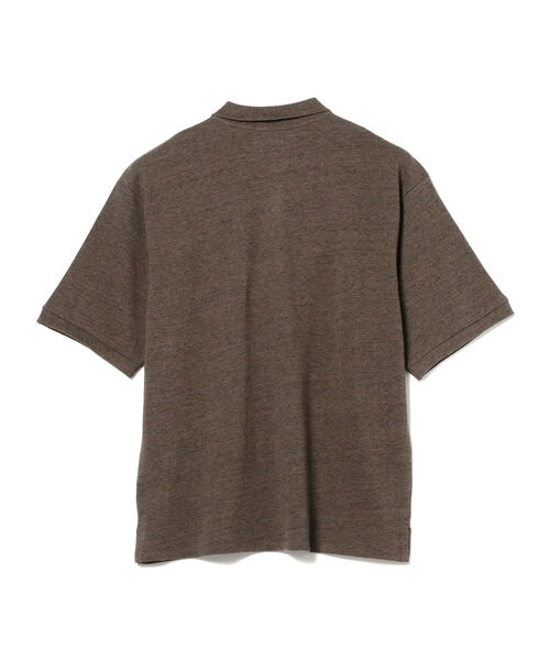 BEAMS(ビームス)の「BEAMS / ルーズフィット カノコ ポロシャツ(ポロシャツ・メンズ・オリーブ/ライトブラウン・SMALL/MEDIUM/LARGE/X-LARGE)」の19枚目の写真