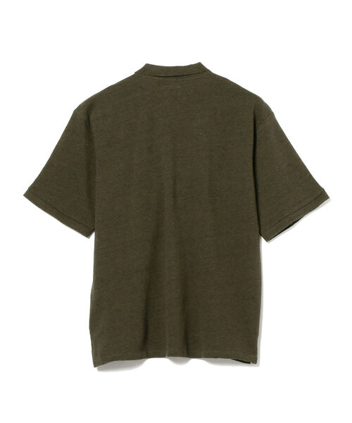 BEAMS(ビームス)の「BEAMS / ルーズフィット カノコ ポロシャツ(ポロシャツ・メンズ・オリーブ/ライトブラウン・SMALL/MEDIUM/LARGE/X-LARGE)」の16枚目の写真