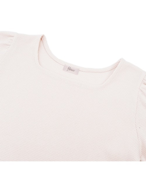 flower（フラワー）の「ベイビーサーマルトップ（Tシャツ/カットソー・レディース・カーキ/ピンク/アイボリー・FREE）」の12枚目の写真