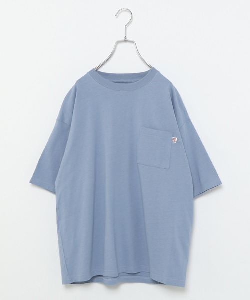 GLOBAL WORK(グローバルワーク)の「AND YUA ANY/USAラッキーカラー半袖/263877(Tシャツ/カットソー・キッズ・チャコールグレー/ライトブルー/ブラック/ベージュ/ブルー/ライトグリーン/パープル系その他5/グリーン/グリーン系その他6・150cm/160cm)」の7枚目の写真
