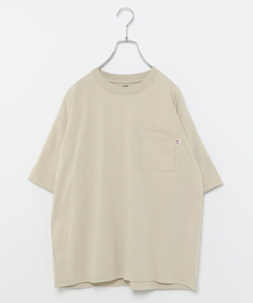 GLOBAL WORK(グローバルワーク)の「AND YUA ANY/USAラッキーカラー半袖/263877(Tシャツ/カットソー・キッズ・チャコールグレー/ライトブルー/ブラック/ベージュ/ブルー/ライトグリーン/パープル系その他5/グリーン/グリーン系その他6・150cm/160cm)」の22枚目の写真