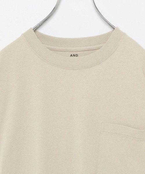 GLOBAL WORK(グローバルワーク)の「AND YUA ANY/USAラッキーカラー半袖/263877(Tシャツ/カットソー・キッズ・チャコールグレー/ライトブルー/ブラック/ベージュ/ブルー/ライトグリーン/パープル系その他5/グリーン/グリーン系その他6・150cm/160cm)」の17枚目の写真