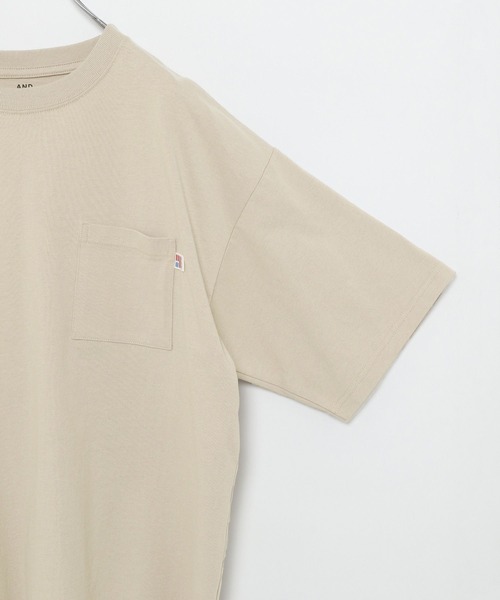 GLOBAL WORK(グローバルワーク)の「AND YUA ANY/USAラッキーカラー半袖/263877(Tシャツ/カットソー・キッズ・チャコールグレー/ライトブルー/ブラック/ベージュ/ブルー/ライトグリーン/パープル系その他5/グリーン/グリーン系その他6・150cm/160cm)」の16枚目の写真