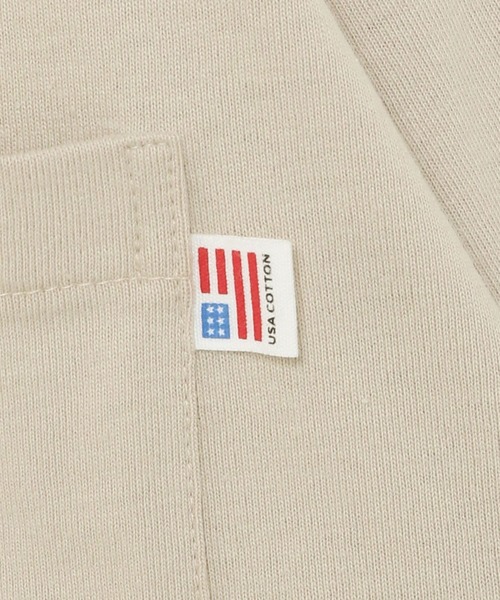 GLOBAL WORK(グローバルワーク)の「AND YUA ANY/USAラッキーカラー半袖/263877(Tシャツ/カットソー・キッズ・チャコールグレー/ライトブルー/ブラック/ベージュ/ブルー/ライトグリーン/パープル系その他5/グリーン/グリーン系その他6・150cm/160cm)」の11枚目の写真