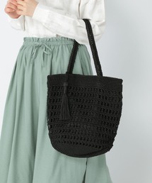 studio CLIP | 透かし編みタッセルトートバッグ(トートバッグ)