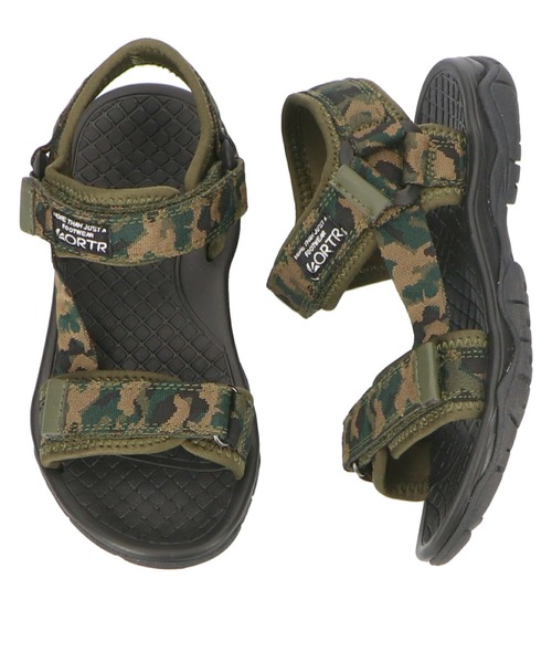 ORiental TRaffic（オリエンタルトラフィック）の「ベルクロスポーツサンダル K-222 15.0cm～20.0cm（サンダル・キッズ・ブラック/ベージュ/ネイビー/カーキ・15.0cm/16.0cm/17.0cm/18.0cm/19.0cm/20.0cm/21.0cm/22.0cm/23.0cm）」の10枚目の写真