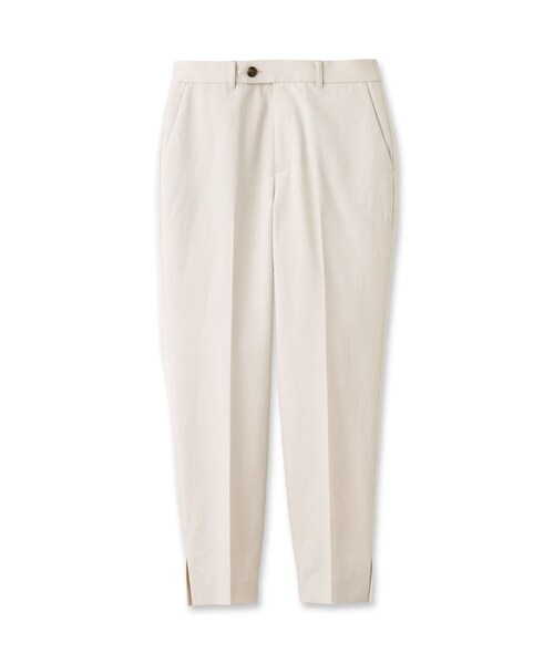 UNTITLED（アンタイトル）の「◆【通勤スーツ】フュージョンクロス 裾スリットテーパードパンツ（その他パンツ・レディース・ライトベージュ/ネイビー/チャコールグレー/ネイビー系5・48/46/02/04/03/00/01/44/42）」の13枚目の写真