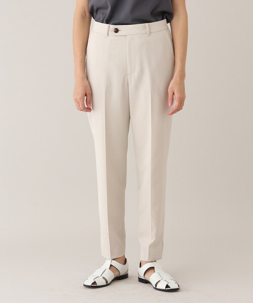 UNTITLED（アンタイトル）の「◆【通勤スーツ】フュージョンクロス 裾スリットテーパードパンツ（その他パンツ・レディース・ライトベージュ/ネイビー/チャコールグレー/ネイビー系5・48/46/02/04/03/00/01/44/42）」の14枚目の写真