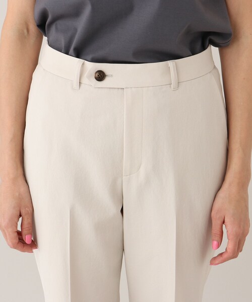 UNTITLED（アンタイトル）の「◆【通勤スーツ】フュージョンクロス 裾スリットテーパードパンツ（その他パンツ・レディース・ライトベージュ/ネイビー/チャコールグレー/ネイビー系5・48/46/02/04/03/00/01/44/42）」の17枚目の写真