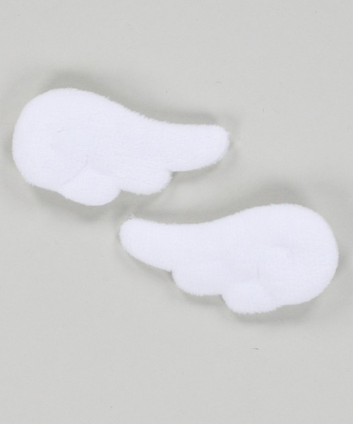 SPINNS（スピンズ）の「【2個セット】エンジェルウィング ヘアクリップ（バレッタ/ヘアクリップ・レディース・ピンク/ホワイト・ONESIZE）」の11枚目の写真