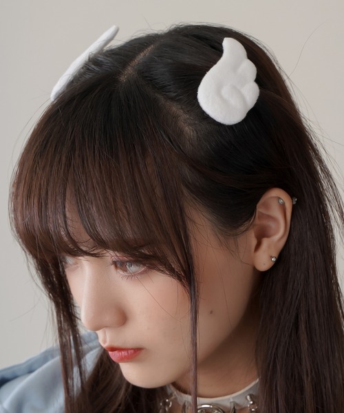ヘアクリップ 専用ページ セール】【2個セット】エンジェルウィング ヘアクリップ