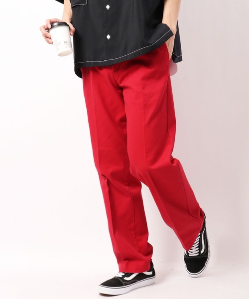 LONSDALE（ロンズデール）の「LONSDALE ストレッチ ツイル カラー チノ ワークパンツ（その他パンツ・メンズ・ブラック/レッド/オレンジ/ブルー/グリーン・L/M/S/LL）」の4枚目の写真