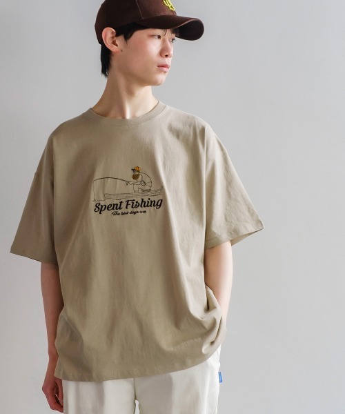 improves（インプローブス）の「USコットン サガラ刺しゅう 半袖Tシャツ（Tシャツ/カットソー・メンズ・E/D/B/A/F/C・LARGE/MEDIUM）」の7枚目の写真