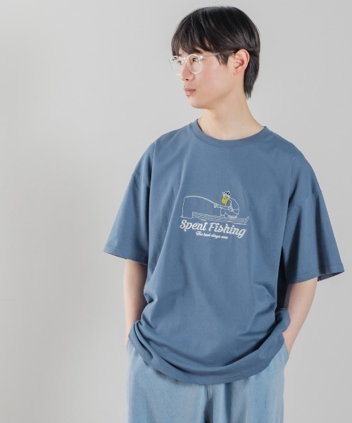 improves（インプローブス）の「USコットン サガラ刺しゅう 半袖Tシャツ（Tシャツ/カットソー・メンズ・E/D/B/A/F/C・LARGE/MEDIUM）」の11枚目の写真
