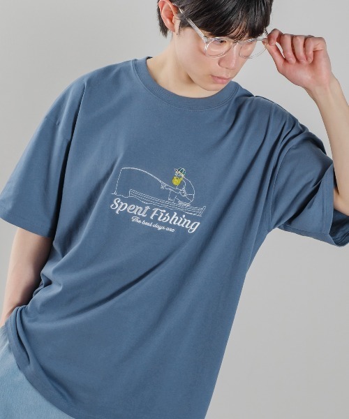 improves（インプローブス）の「USコットン サガラ刺しゅう 半袖Tシャツ（Tシャツ/カットソー・メンズ・E/D/B/A/F/C・LARGE/MEDIUM）」の15枚目の写真