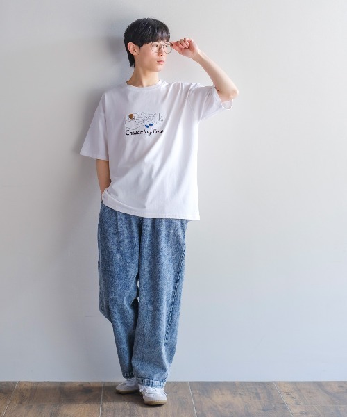 improves（インプローブス）の「USコットン サガラ刺しゅう 半袖Tシャツ（Tシャツ/カットソー・メンズ・E/D/B/A/F/C・LARGE/MEDIUM）」の18枚目の写真