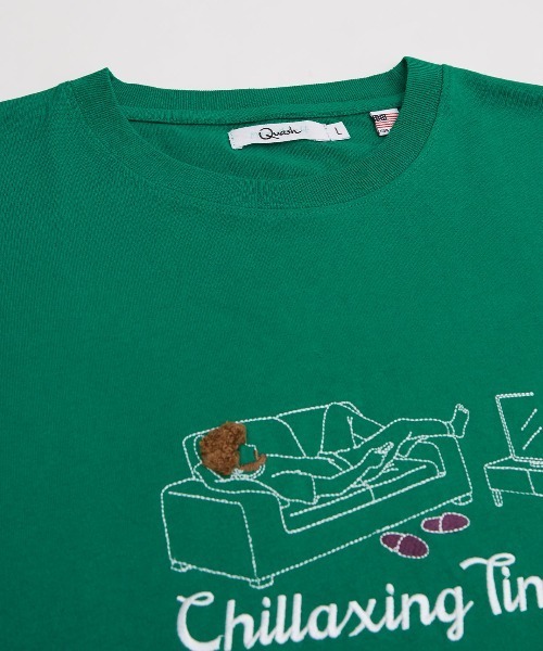 improves（インプローブス）の「USコットン サガラ刺しゅう 半袖Tシャツ（Tシャツ/カットソー・メンズ・E/D/B/A/F/C・LARGE/MEDIUM）」の13枚目の写真