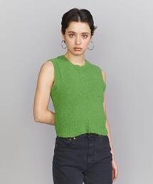 BEAUTY&YOUTH UNITED ARROWS | コットンナイロンヤーン ショート ニット ベスト -ウォッシャブル-(ニット/セーター)