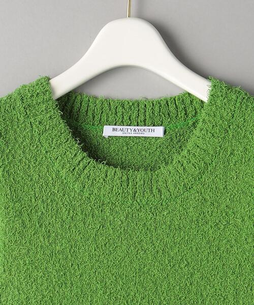 BEAUTY&YOUTH UNITED ARROWS(ビューティーアンドユースユナイテッドアローズ)の「コットンナイロンヤーン ショート ニット ベスト -ウォッシャブル-(ニット/セーター・レディース・ブラック/ホワイト/ケリー・FREE)」の21枚目の写真