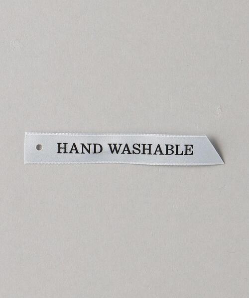 BEAUTY&YOUTH UNITED ARROWS(ビューティーアンドユースユナイテッドアローズ)の「コットンナイロンヤーン ショート ニット ベスト -ウォッシャブル-(ニット/セーター・レディース・ブラック/ホワイト/ケリー・FREE)」の18枚目の写真