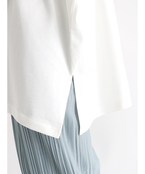 Lugnoncure（ルノンキュール）の「ポンチョTシャツ（Tシャツ/カットソー・レディース・オフホワイト/ピンク/ブラック・ﾌﾘ-）」の13枚目の写真