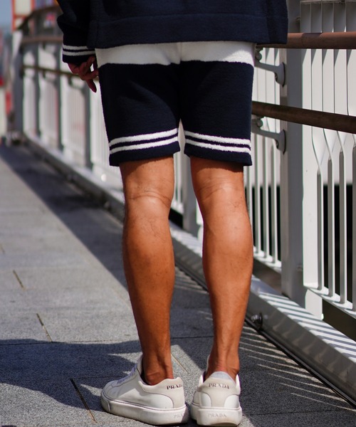 adamsJUGGLER(アダムスジャグラー)の「RTEGフェザーモールバイカラーショートパンツ(その他パンツ・メンズ・ブラック/ベージュ・S/M/L/XL)」の9枚目の写真